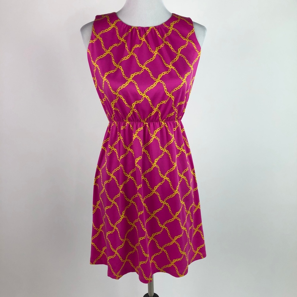 🛍️3/$20 JB by Julie Brown Chain Printed Dress